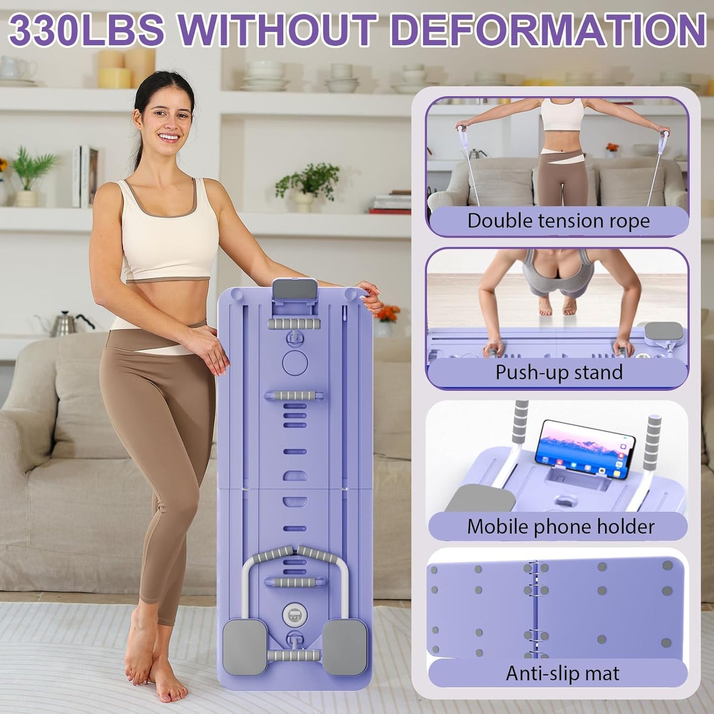 Tablero de Pilates Multifuncional para Hogar™