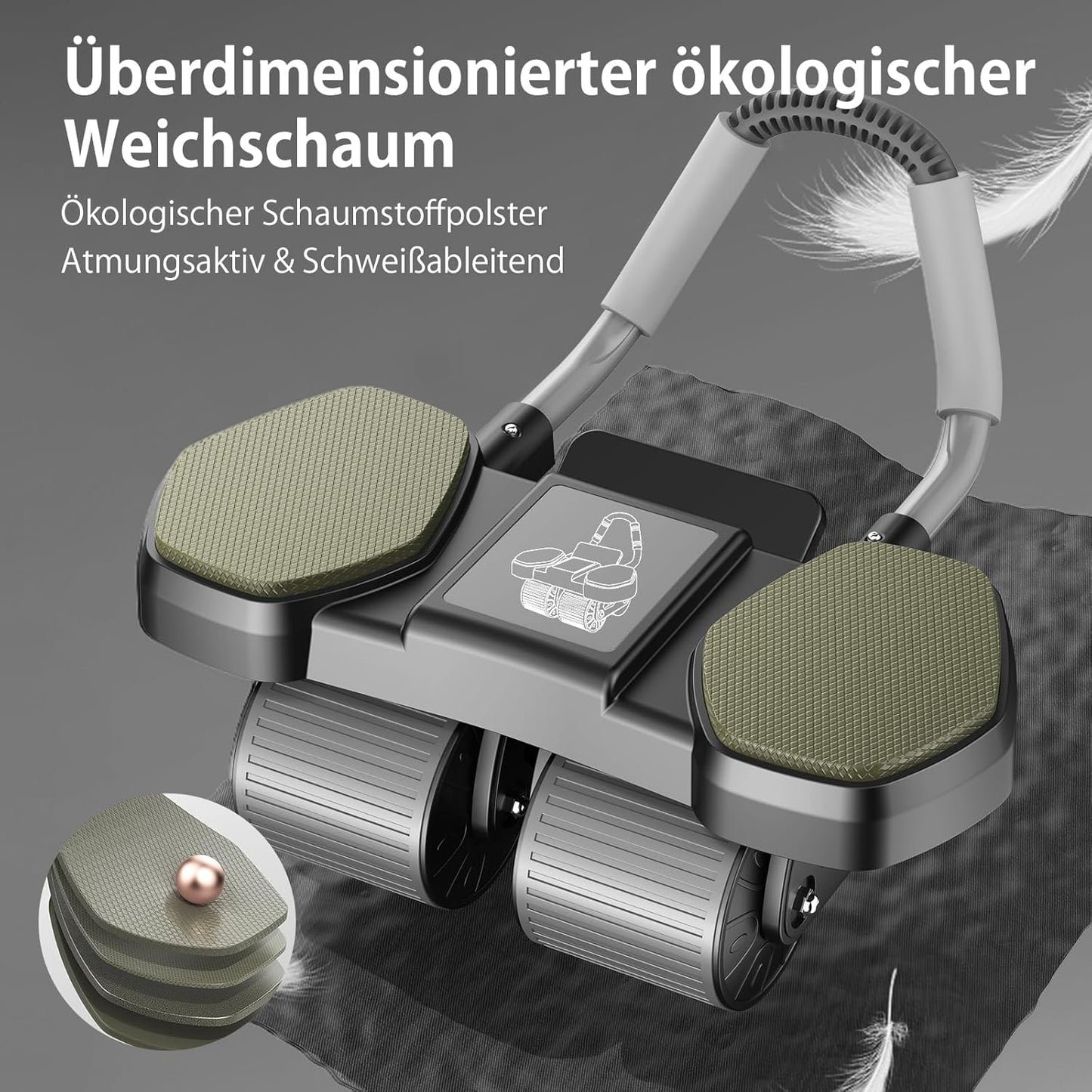 Rueda de Ejercicio Abdominal Premium™